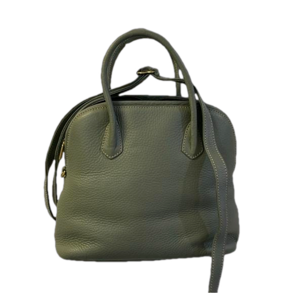 Coach - Green Leather Bag with Shoulder Strap